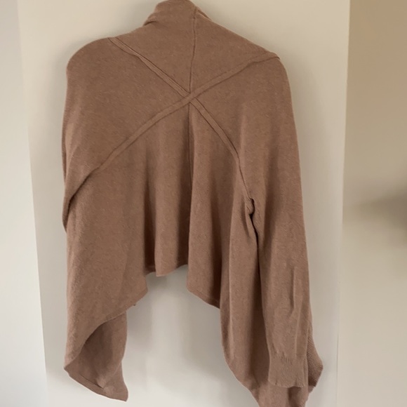 GAP blush rose pink drape cardigan wrap S - Picture 4 of 4